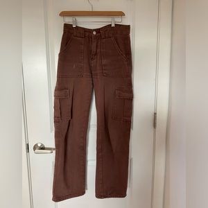 Women’s brown cargo pants